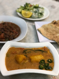 صورة لوصفة عدس احمر بالبطاطس 😋