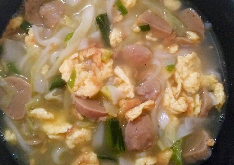 Resep Kwetiau Sayur Kuah, Bikin Ngiler
