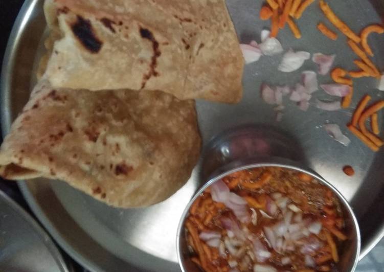 Steps to Prepare Homemade Sev Bhaji