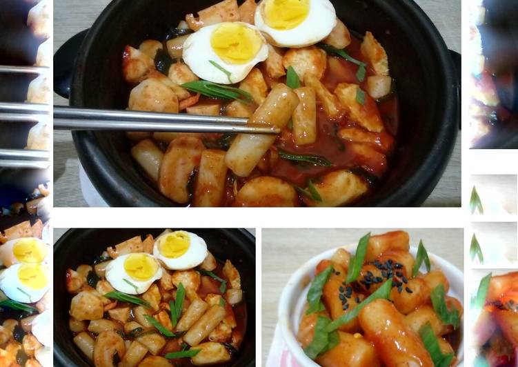 Spicy Tteobokki. Kue Beras Pedas