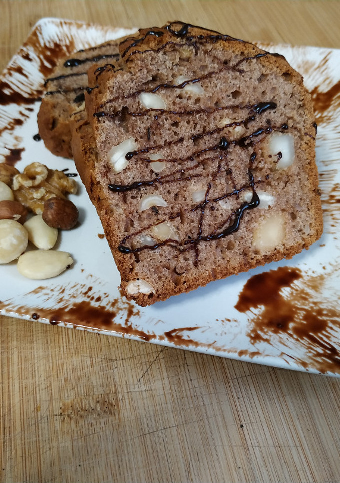 Una foto de Plum Cake de frutos secos