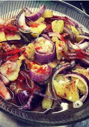 Zelleres krumplisaláta recept fotója