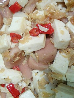 Foto resep Tumis tahu sosis rebon
