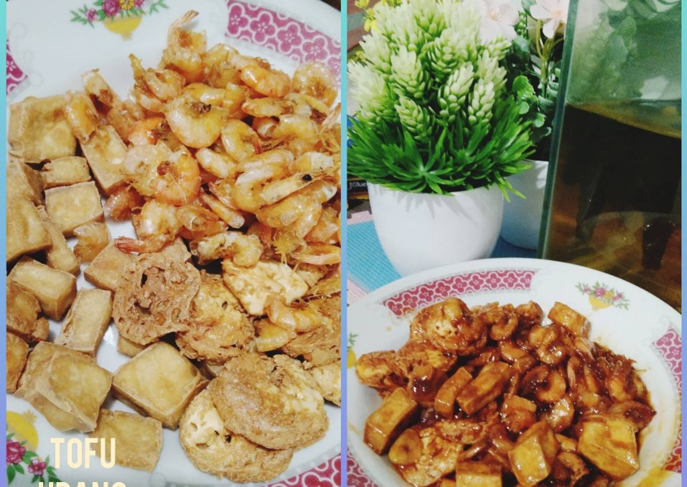 31. Udang tahu tofu bumbu teriyaki