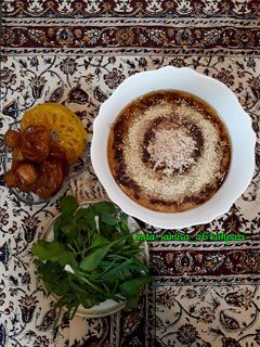 عکسی از دستور حلیم بوقلمون