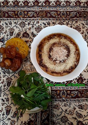 عکسی از دستور حلیم بوقلمون
