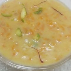 A picture of Carrot sago kheer.