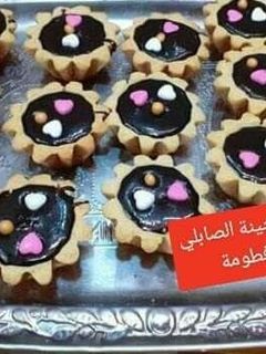 صورة لوصفة قنيدلات بعجينة الصابلي