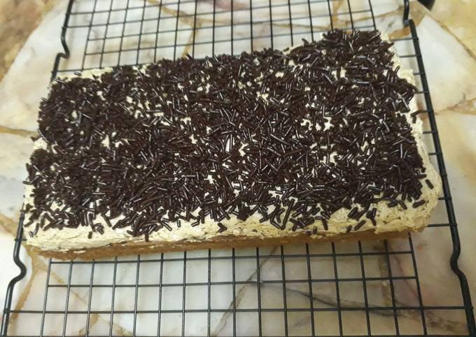 Resep Mocha meses cake oleh Ruri - Cookpad