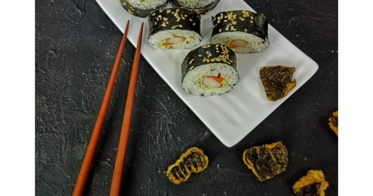 Resep Kimbap Crab stick oleh Tiara Mom's 3 R Cookpad