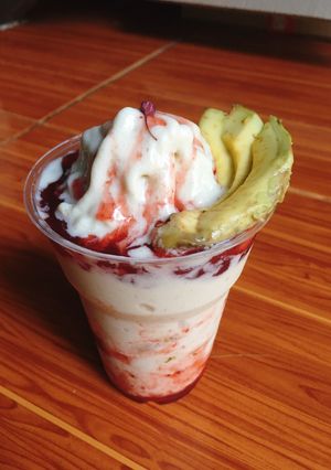 รูปของ อะโวคาโดปั่นซอสเบอร์รี่ 16 oz