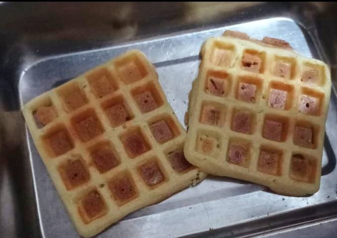 Cara membuat Waffle Original