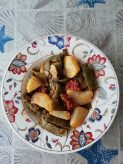 Una foto de Judías verdes con patatas