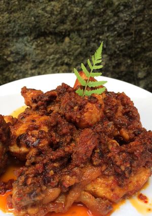 Foto resep Ayam Bumbu Rujak