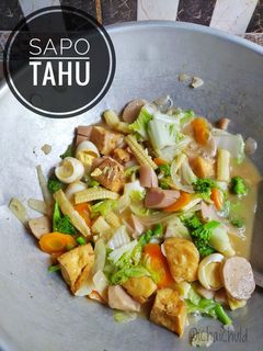 Foto resep Sapo Tahu Telur Puyuh
