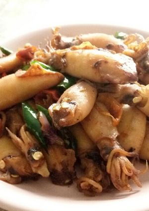 Foto resep Oseng Cumi Asin