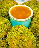 Rêu Đá - Thịt Viên Tẩm Bột Xù Sốt Mật Ong