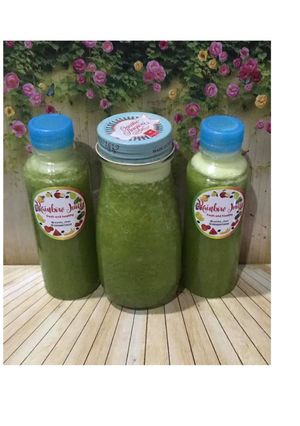 Foto resep Diet Juice Mango Aloe Vera Pineapple Pokchoy