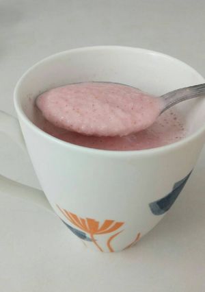 Foto resep Korean Strawberry smoothies ice blended