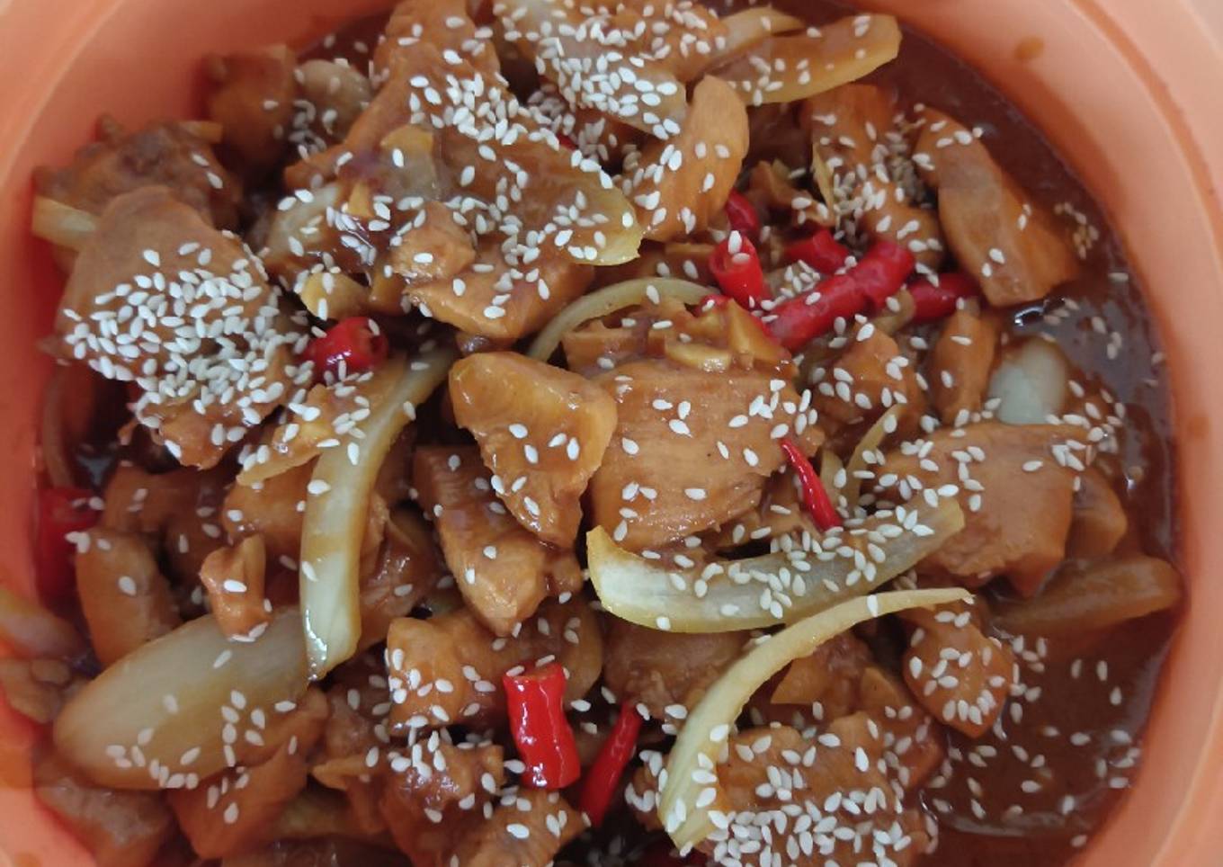 Chiken fillet teriyaki