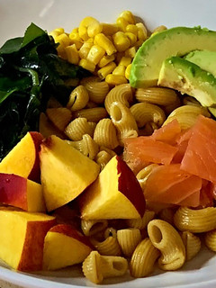 Una foto de Poke bowl...de pasta
