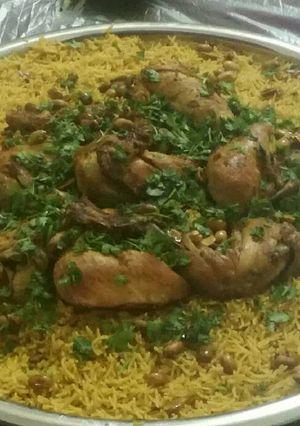 صورة لوصفة كبسه دجاج🍗🍗🍗