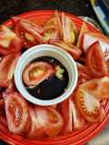 Southern-Style Ginger Soy Sauce with Tomatoes