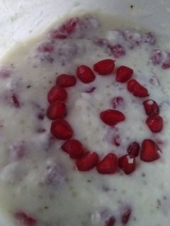 বেদানা রায়তা রেসিপির প্রধান ছবি