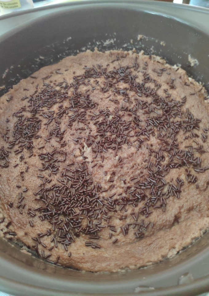 Una foto de Pudding de chocolate (postre fácil)