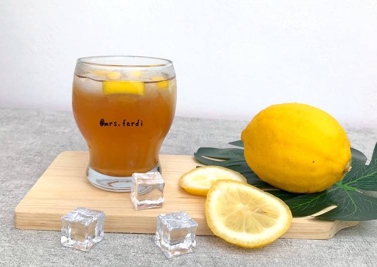 Resep Ice Lemon Tea yang Enak