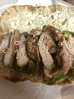 A picture of Teriyaki chicken.