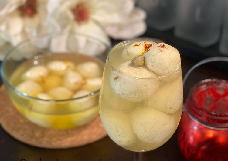 Step-by-Step Guide to Prepare Super Quick Homemade Homemade Rosogolla - The Bong Crush