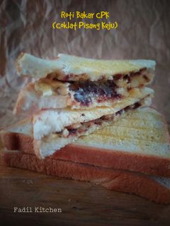 Foto resep Roti Bakar Coklat Pisang Keju