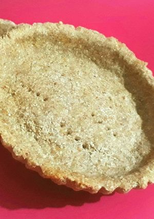 Una foto de Tartaleta / tarta de harina integral dulce
