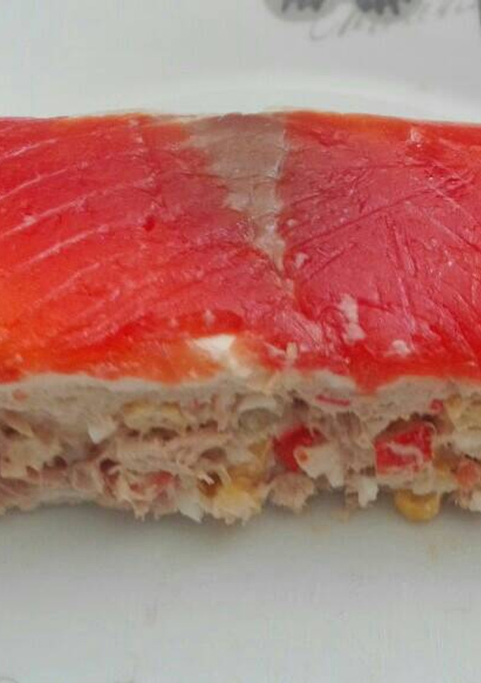 Una foto de Pastel salado de verano