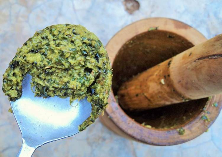 Recipe of Homemade Pesto