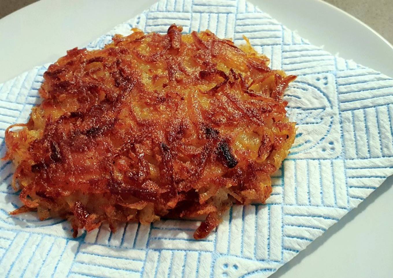 Baked potatoes / pancakes