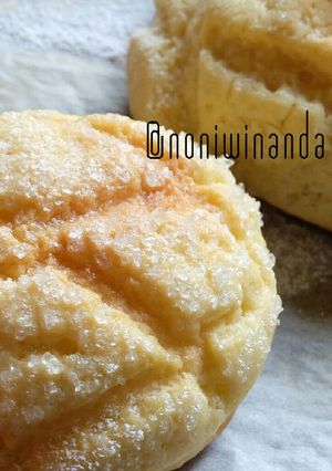 Foto resep Melon Pan (Roti Melon)
