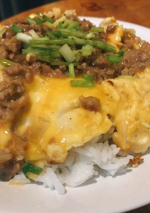 รูปของ ข้าวไข่ข้นหมูสับ