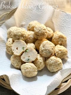 Foto resep Bakso Udang Goreng