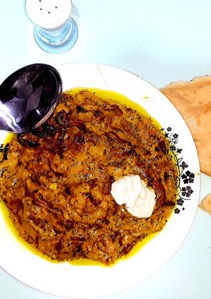 عکسی از دستور کشک بادمجون😋😋