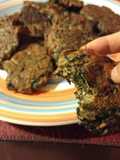 Croquetas / torrejas / bocaditos de hojas de remolacha y quinoa