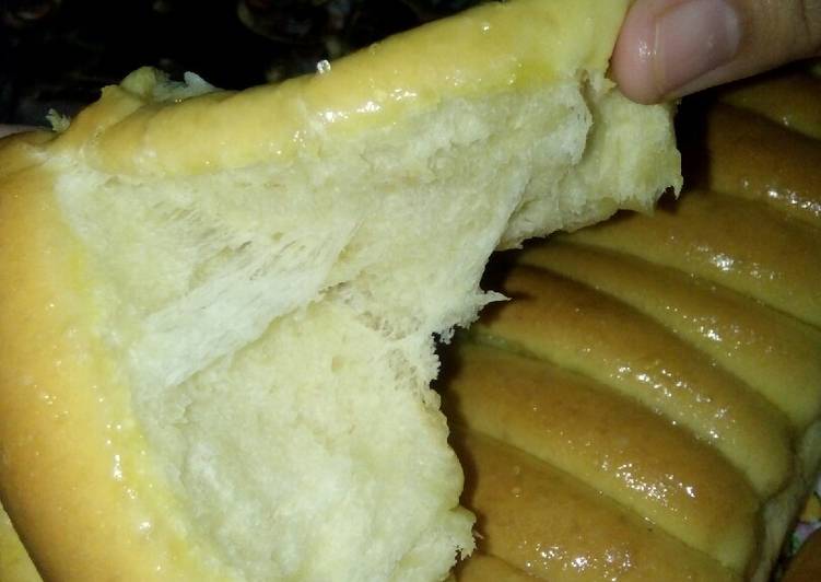 Langkah Mudah untuk Menyiapkan Roti sisir (water roux), Lezat Sekali