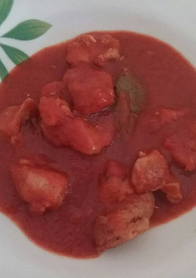 Una foto de Guiso de carne con tomate