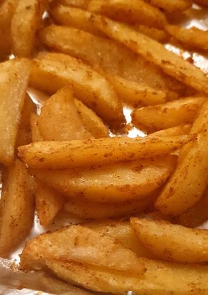 A picture of Baked potatoes.