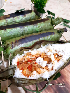 Foto resep Nasi Bakar Ayam Suwir