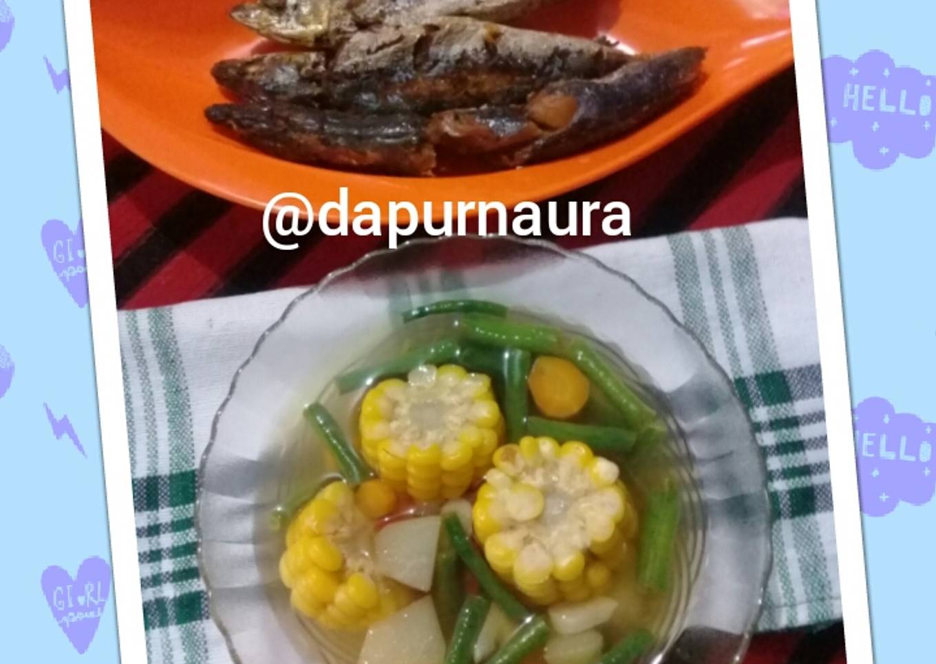 Sayuran asam yang lezat