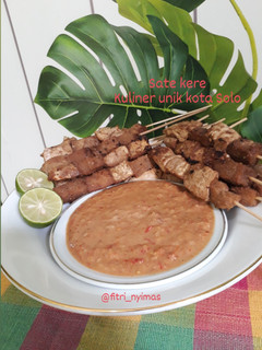 Foto resep Sate kere dari bahan tempe gembus dan tahu