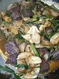 แกงไก่ใส่วุ้นเส้น