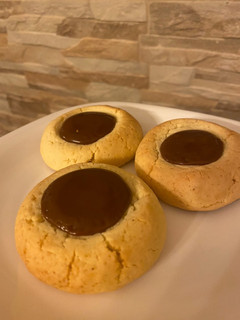 Una foto de Ojitos de dulce de leche